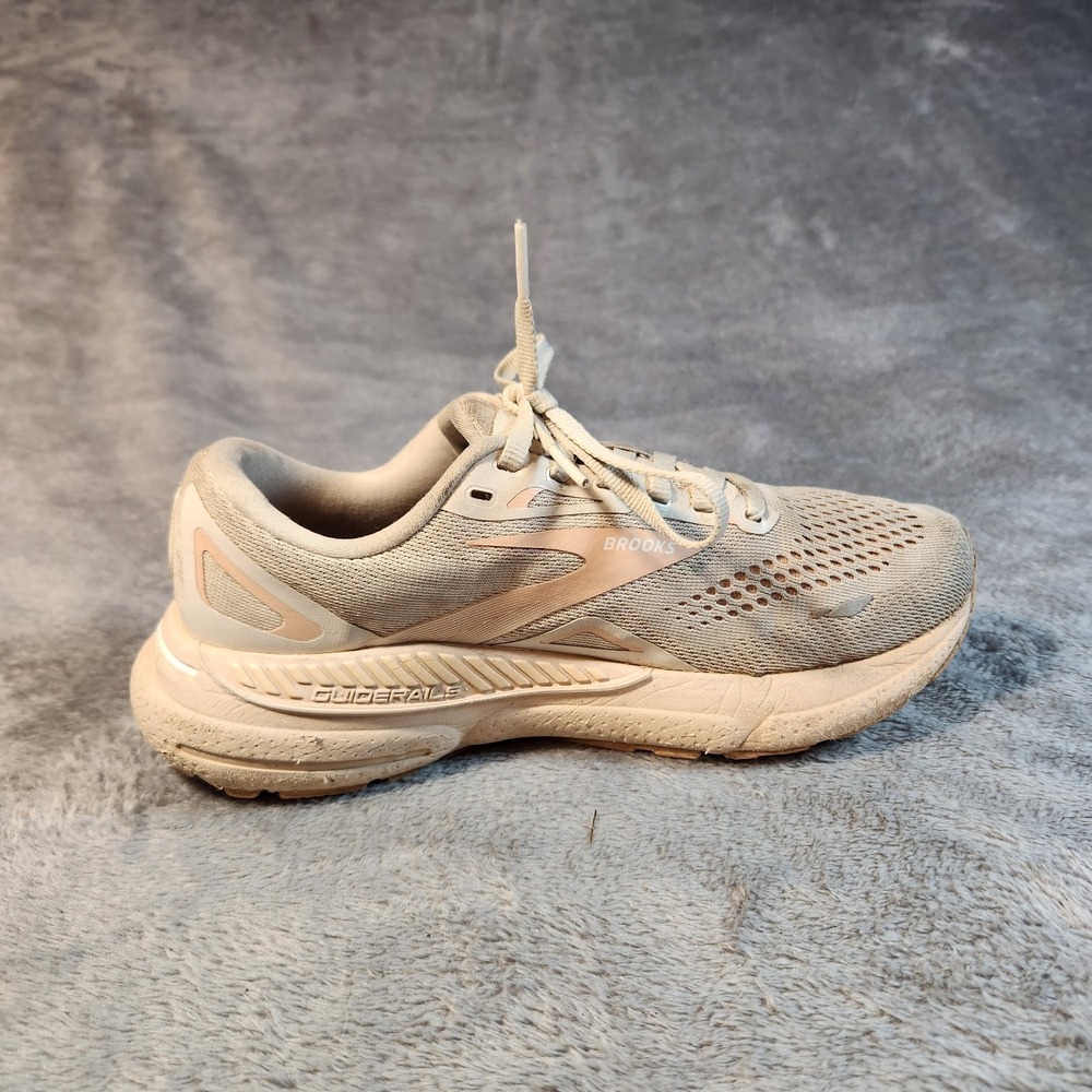 Brooks Shoes Womens 6.5 Gray Pink Adrenaline GTS 23 Running Sneaker Athleisure - Picture 2 of 12